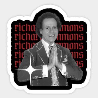 Richard simmons x retro Sticker